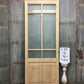 French Single Door (36x96.5) 6 Pane Frosted Glass European Styled Door FM12