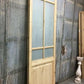 French Single Door (36x96.5) 6 Pane Frosted Glass European Styled Door FM12