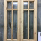 French Double Door (32x80.5) 6 Pane Glass European Styled Door EM18