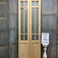 French Double Door (32x96.5) 6 Pane Frosted Glass European Styled Door EM25