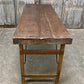 Rustic Folding Table, Vintage Dining Room Table, Kitchen Island, Sofa Table, B67