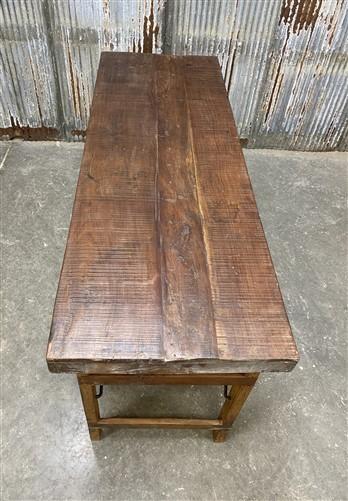 Rustic Folding Table, Vintage Dining Room Table, Kitchen Island, Sofa Table, B67