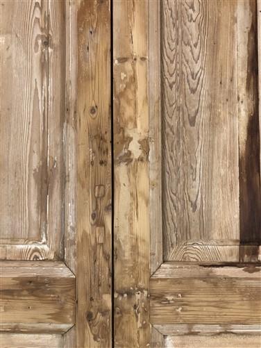 Antique French Double Doors with Jamb (41x98.5) European Panel Doors S9