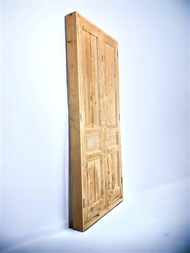 Antique French Double Doors with Jamb (41x96.5) European Panel Doors S11