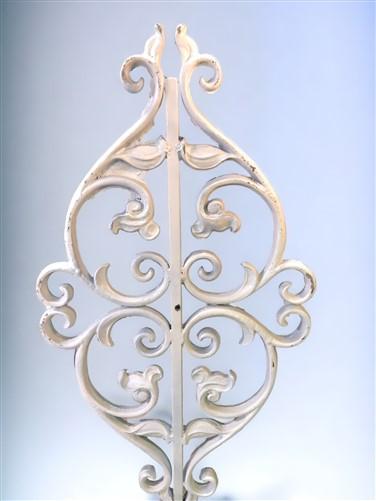 2 cast iron decor panels - Pair Cast Iron Ornamental Panels, Architectural Salvage, Decorative Metalwork C, by The Old Gra...