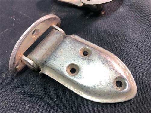 Ice Box Hardware, Vintage Latch Door Hinge, Salvage Cooler Chest Handle Lock X,