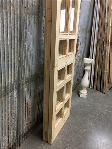 Arched French Double Doors (48x96) 14 Pane Glass Doors European Styled O11