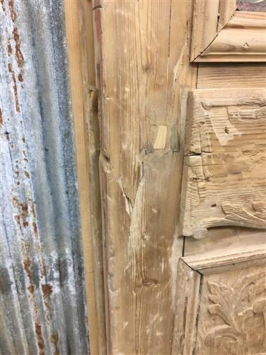 Antique French Double Doors (47x91) Iron Wood Doors, European Doors D273
