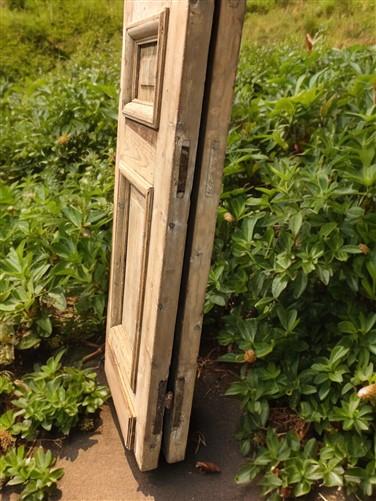 Antique French Double Doors (39.75x96.5) European Thick Molding Design B111