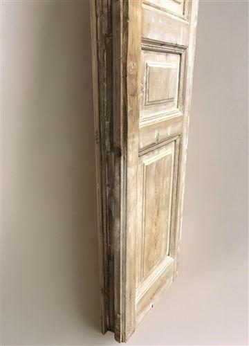 Antique French Double Doors (41.5x93.75) Raised Panel Doors, European Doors A556