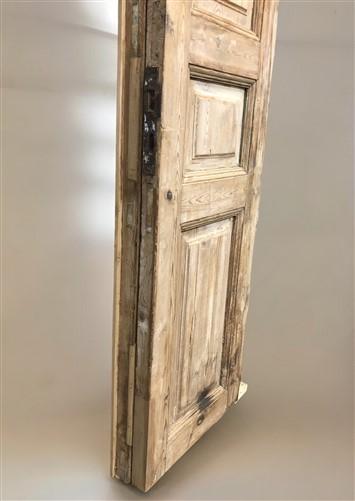 Antique French Double Doors (38.5x90.5) Raised Panel Doors, European Doors A572