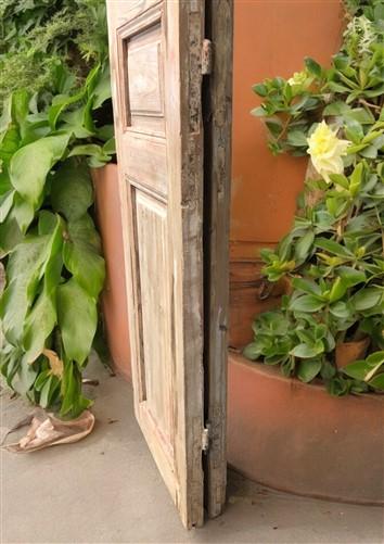 Antique French Double Doors (39x92.5) Raised Panel Doors, European Doors A580