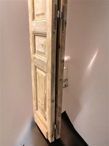 Antique French Double Doors (36.75x94) Raised Panel Doors, European Doors A584