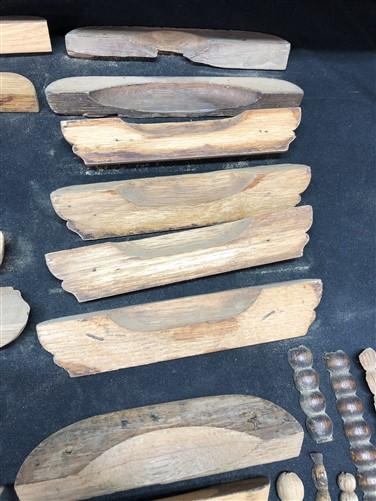 Lot Wooden Drawer Knob Pulls, Vintage Salvage Hardware, Cupboard Latch Catch B, by The Old Grainery (cabinet, cupboard, de...