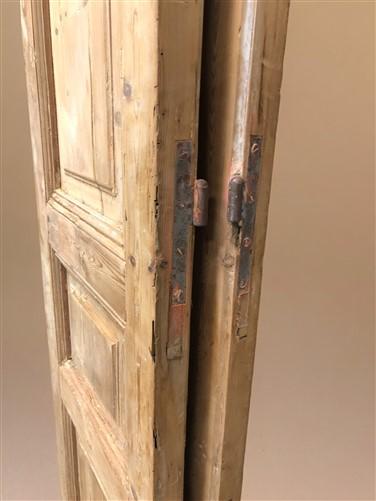 Antique French Double Doors (38x94) Raised Panel Doors, European Doors A596