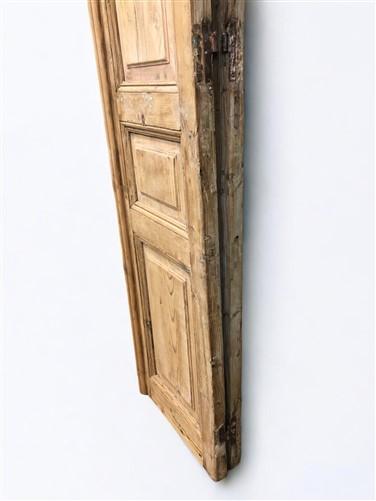 Antique French Double Doors (39.75x95) Raised Panel Doors, European Doors A614