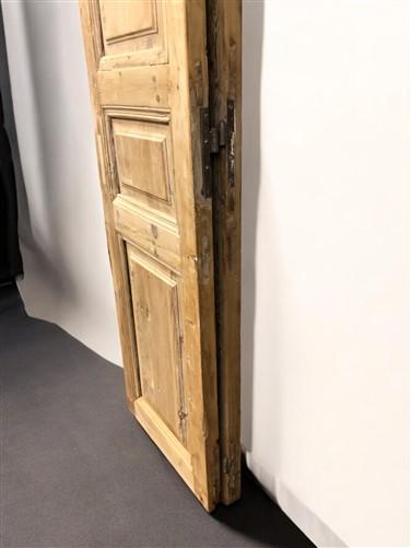 Antique French Double Doors (41.75x86.5) European Doors, Raised Panel Doors A624