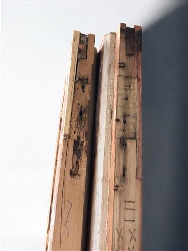 Antique French Double Doors (42x88) European Doors, Raised Panel Doors A626