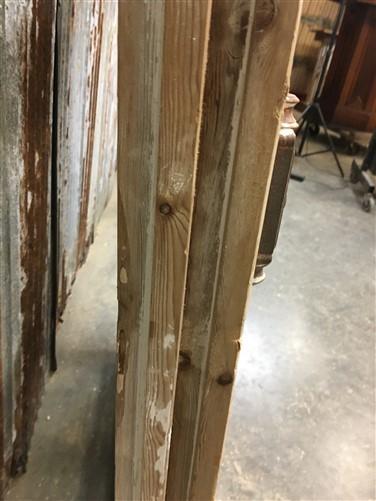 Antique French Double Doors (43.5x87.5) 12 Glass Pane Doors, European Doors G151