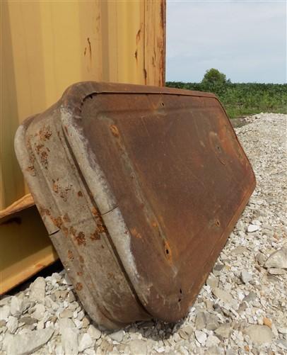 Little Red Wagon Bed Only, Crescent Deluxe Wagon Part, Rustic Vintage Toy H,