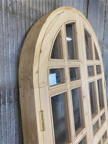 Home & Living > Home Improvement > Doors & Locks > Doors - Arched French Double Door (48x80) 14 Pane Glass Door European S...