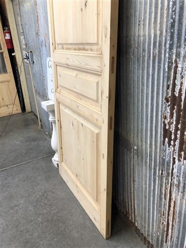 French Single Door (36x96) Pine Interior Door, European Rustic Styled, Q48