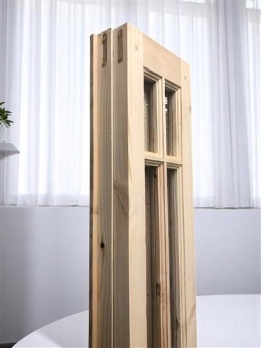 French Double Door (21x80.5) 6 Pane Glass Door European Styled EM51