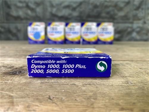 Ham Radio - Lot of 17 Dymo D1 43613 Label Cassettes 1/4" 6mm Black on White New Old Stock by The Old Grainery (50 load, ac...