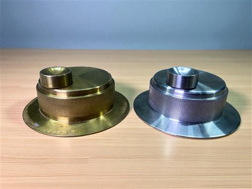 Ham Radio - Brass Stainless Steel Main Tuning Dial, Replacement Parts, Ham Radio Transceiver by The Old Grainery (50 load,...