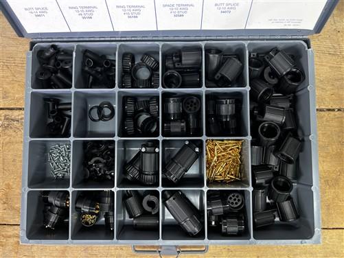 Ham Radio - Lot 2 AMP Connector Kits RS-232 Repair Kit 606466-1, PIDG Kit with Tool 608028-1 by The Old Grainery (control...
