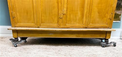 Storage Cabinet with Base, Vintage Kitchen Pantry, Cupboard, Utility Cabinet, A