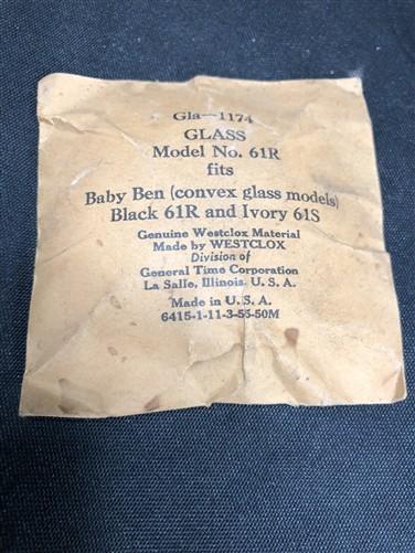 12 Vintage Convex Curved Dome Glass Clock Faces, Glass Replacement Parts Lot H,