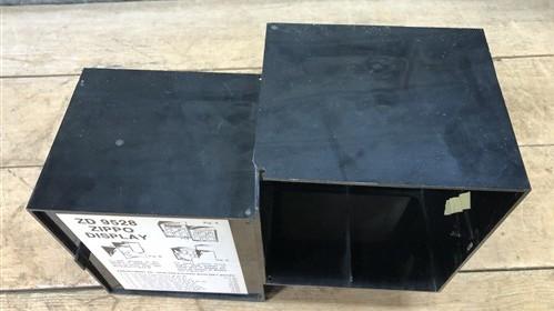 Zippo Lighter Countertop Display Case, Vintage Zippo Retail Display Advertising