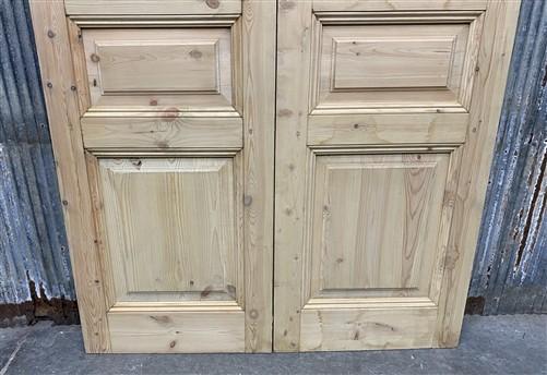 French Double Doors (48.5x80.5) Raised Panel Doors, European Styled Doors NM2-B