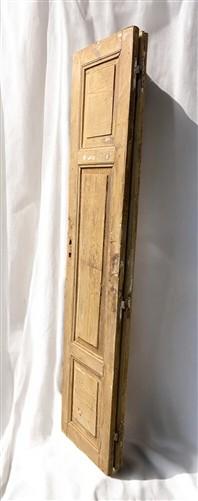 Antique French Double Doors (40x91) European Doors, Flat Panel Doors, A649