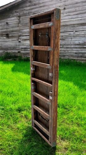 Rustic Folding Table (67.75x21.5) Dining Room Table Kitchen Island Sofa B110