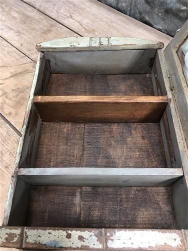 Medicine Cabinet - Medicine Cabinet, Vintage Wood Display Case, Wall Mount Cupboard, Shadow Box BMV by The Old Grainery (1...