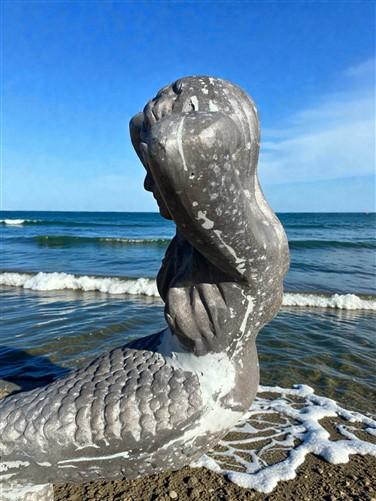 Home & Living > Outdoor & Gardening > Garden Decoration > Outdoor Statues - Mermaid Statue, Bench Sitter, Nautical Pool Sc...