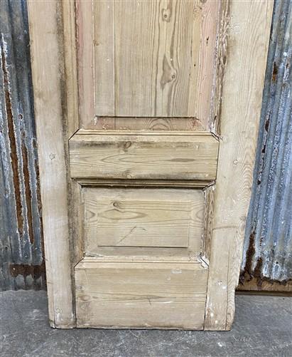 Antique French Single Door (19.5x91) Flat Panel, Interior Farmhouse, Rustic A211