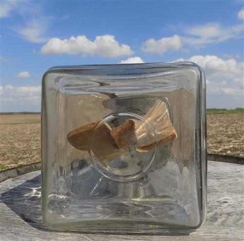 Butter churn - Dazey No 60 Hand Crank Butter Churn, Vintage Tabletop Glass Churn Wood Paddle by The Old Grainery (15 in, B...