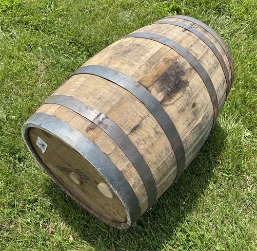 Whiskey Wine Barrel, Vintage Reclaimed Used Wood Barrel, Primitive Rum Keg, R