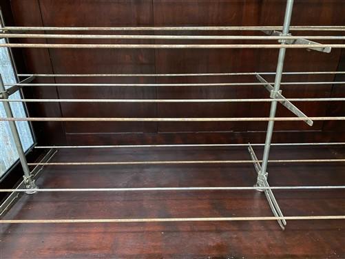 10' Retail Store Display Cabinet, Vintage Hat Display Case, Backbar Showcase C