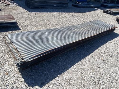 36 Sheets Reclaimed Barn Tin, 10' Corrugated Metal, 720 Sq Ft Salvage B21