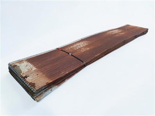 34 Sheets Reclaimed Barn Tin, 12' Corrugated Metal, 816 Sq Ft Salvage B50