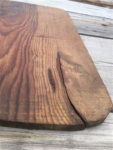 XL Vintage French Bread Board, Rectangle Bread Board, Wood Cutting Board A71