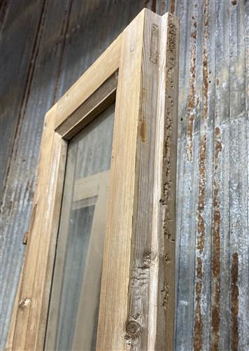 Antique French Double Doors (44.5x93) 1 Pane Glass, European Reclaimed G168