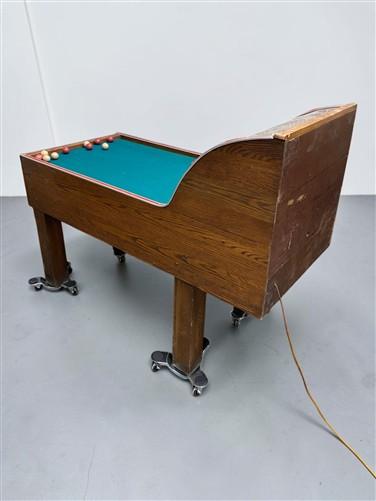 Vintage Paul Boiselles Lowball Arcade Game Machine Tabletop, RARE 1949, Working!
