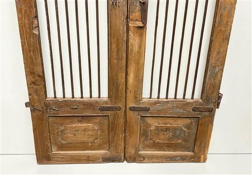 Vintage Indian Carved Teak Doors, Haveli Doors, Architectural Salvage, A117
