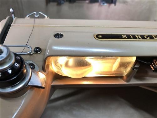 Singer Model 301 Sewing Machine, Vintage Portable Carrying Case w/ Foot Pedal A