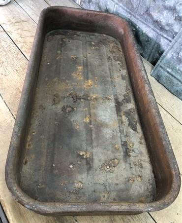 Little Red Wagon Bed Only, Wagon Pull Toy Part, Rustic Vintage Radio Astronaut P